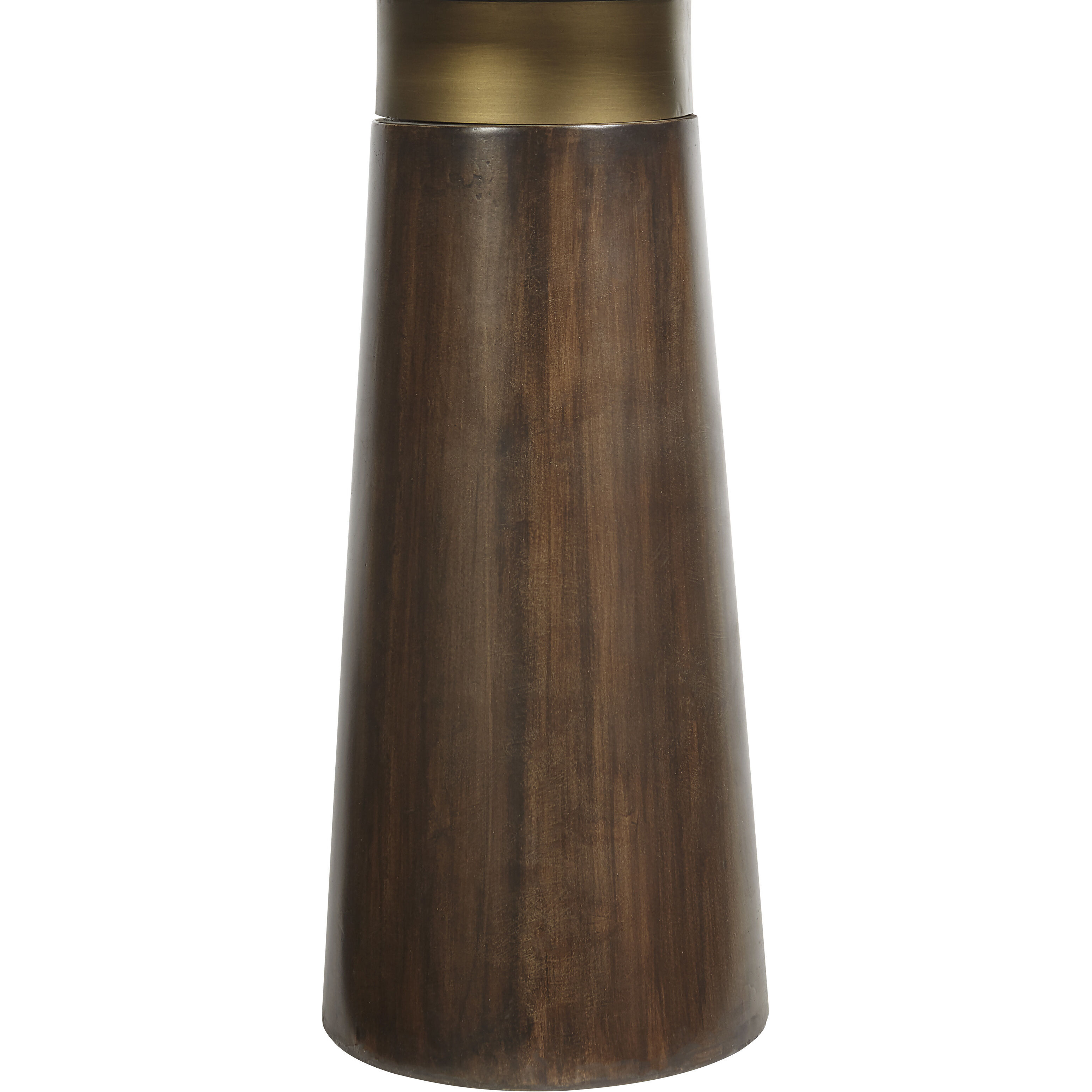 Lamont 23.5 X 22 inch Black / Brown Side Table